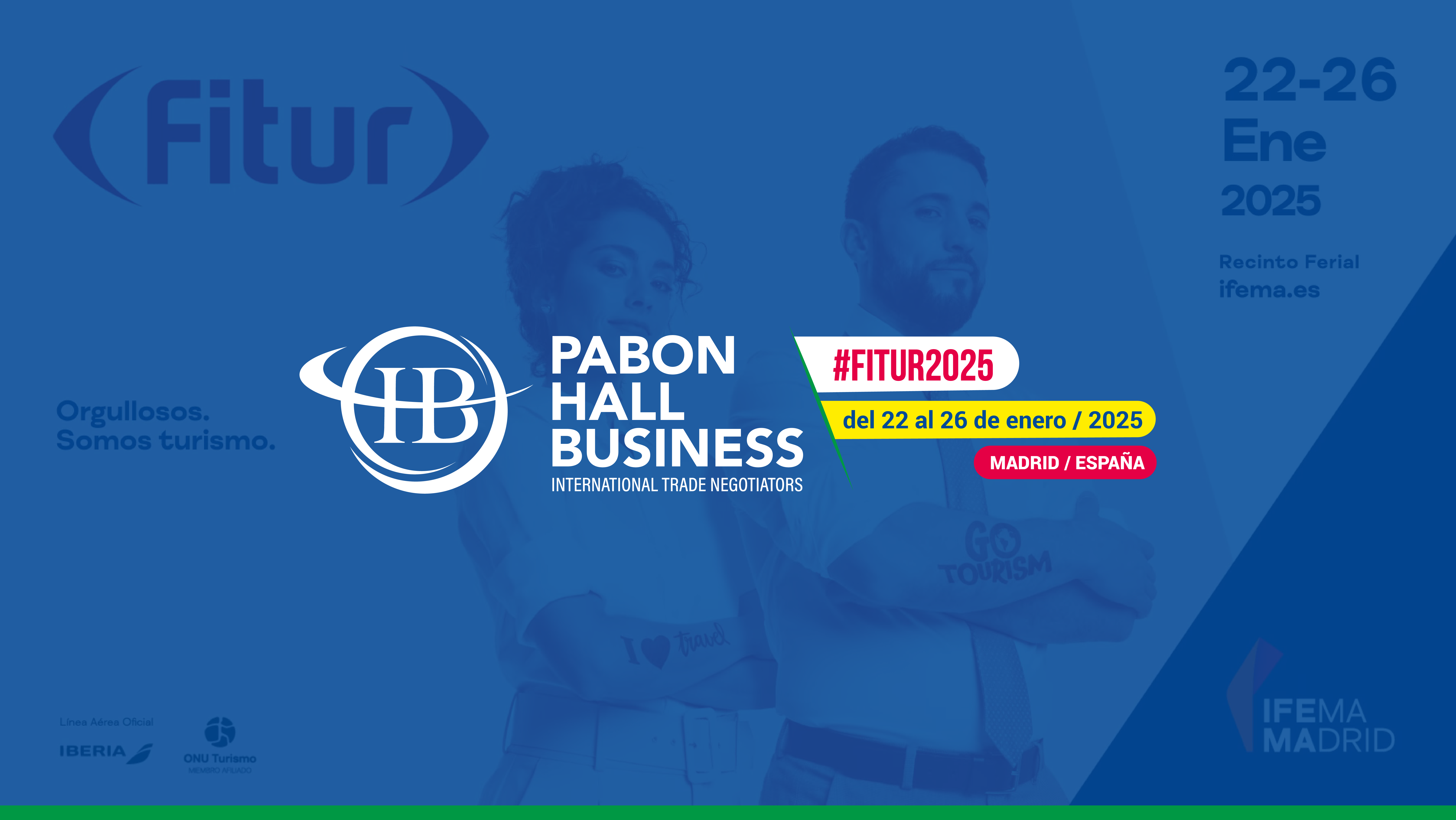 Pabon Hall Business present in FITUR 2025