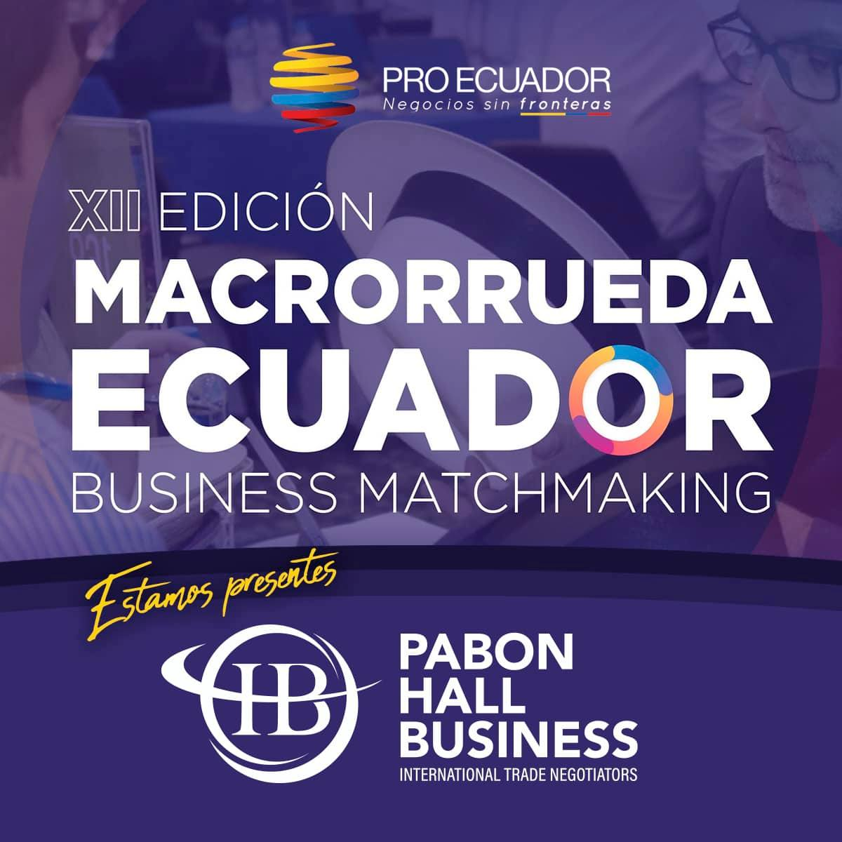 Macrorueda de negocios Ecuador